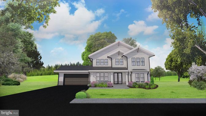 Attached, Exterior, Facade, Farmhouse