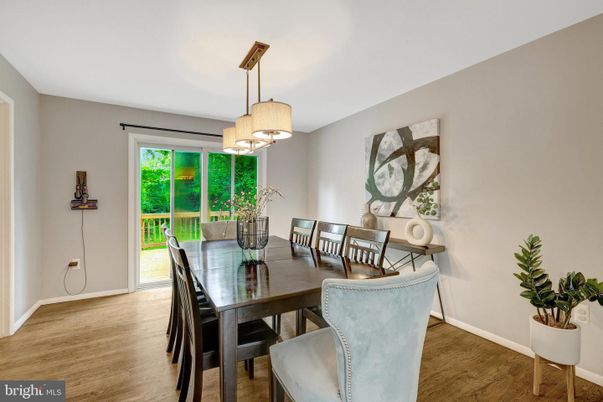 Dining room, Interior, Wood Texture Flooring