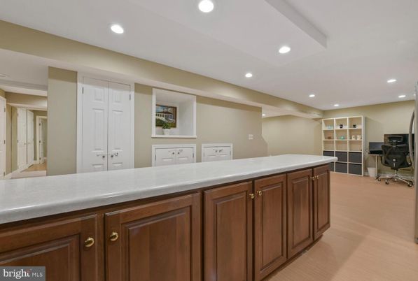 Home Office, Interior, Recessed Lighting