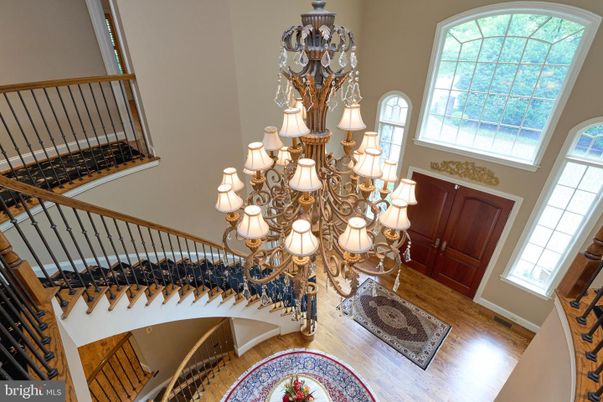 Chandelier, Interior, Wood Texture Flooring