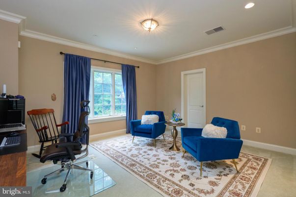 Home Office, Interior, Recessed Lighting