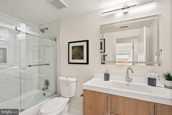 Bathroom, Glass Shower, Interior, Marble Walls