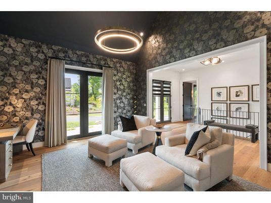 Interior, Living room, Pendant Lights, Wood Texture Flooring