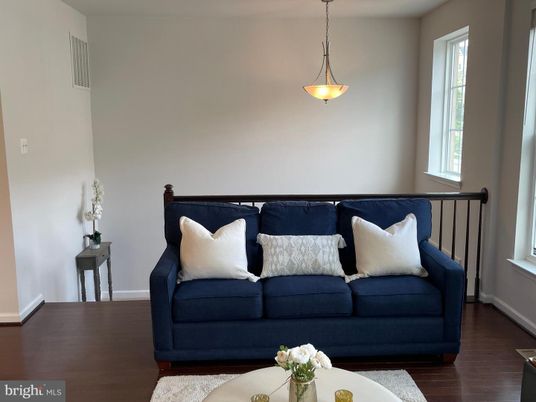 Interior, Living room, Pendant Lights, Wood Texture Flooring