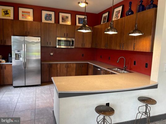 Interior, Kitchen, Pendant Lights, Stainless Steel Appliances