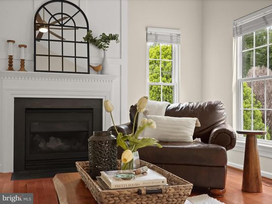 Fireplace, Interior, Wood Texture Flooring