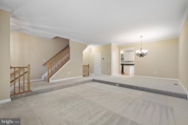 Chandelier, Empty room, Interior