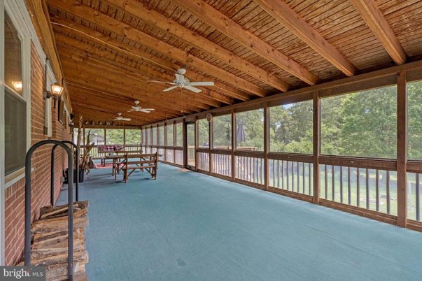 Interior, Sun Room, Wooden Beams, Wooden Ceilings