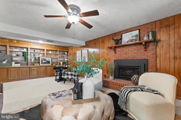 Fireplace, Interior, Stone Walls, Wooden Walls