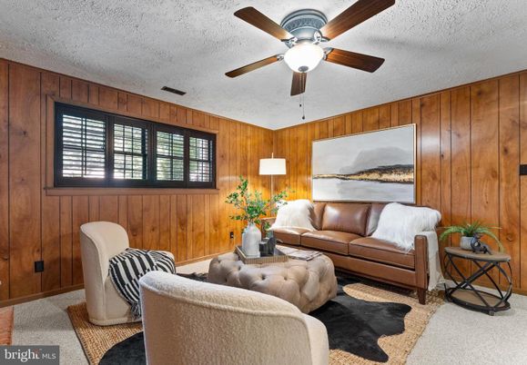 Interior, Living room, Wooden Walls