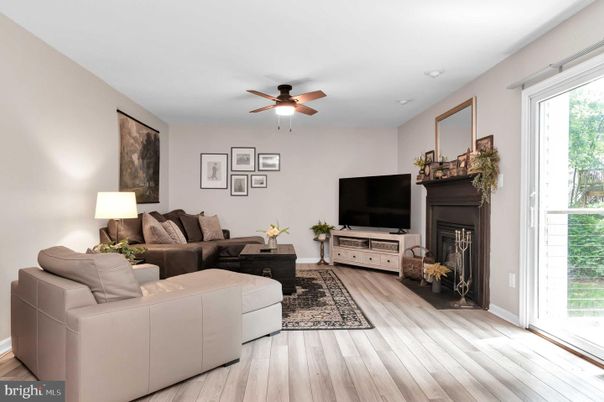 Fireplace, Interior, Living room, Wood Texture Flooring