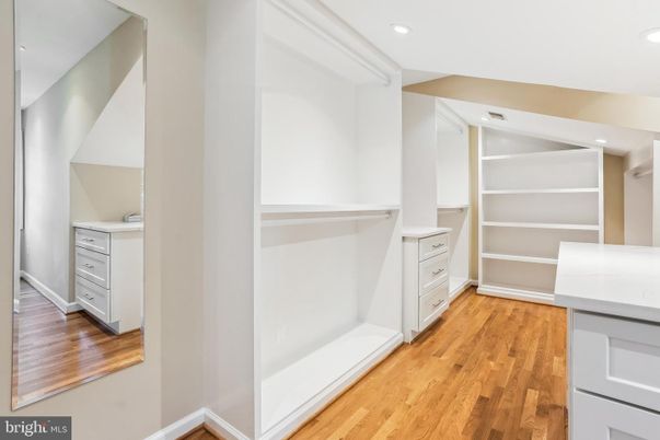 Interior, Recessed Lighting, Walk-in Closets, Wood Texture Flooring