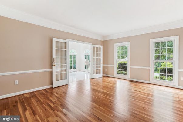 Empty room, Interior, Wood Texture Flooring