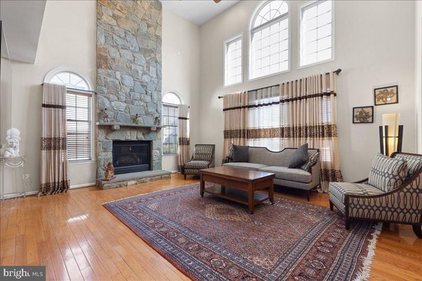 Fireplace, Interior, Stone Walls, Wood Texture Flooring