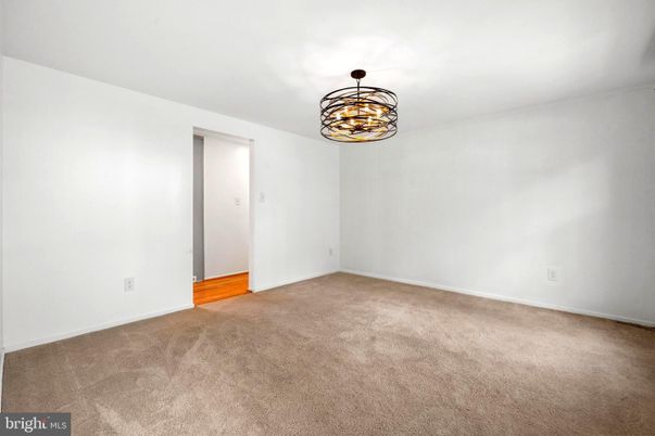 Chandelier, Empty room, Interior