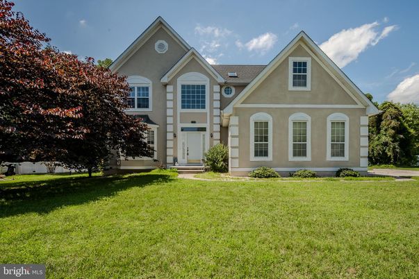 Backyard, Exterior, Facade, Brick Traditional