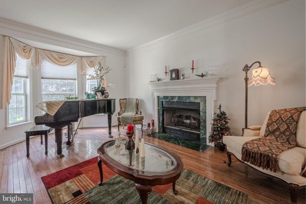 Fireplace, Interior, Living room, Piano, Wood Texture Flooring