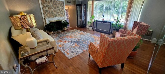 Fireplace, Interior, Wood Texture Flooring