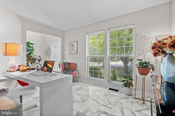Home Office, Interior, Marble