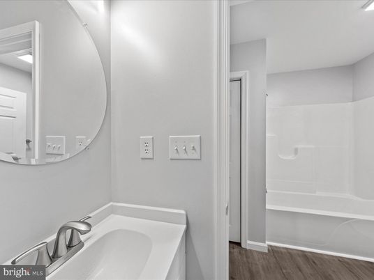 Bathroom, Interior, Wood Texture Flooring