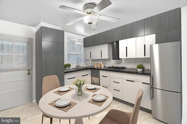 Dining room, Interior, Kitchen