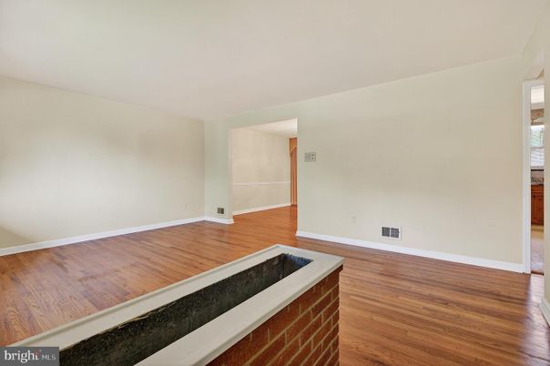 Empty room, Interior, Wood Texture Flooring