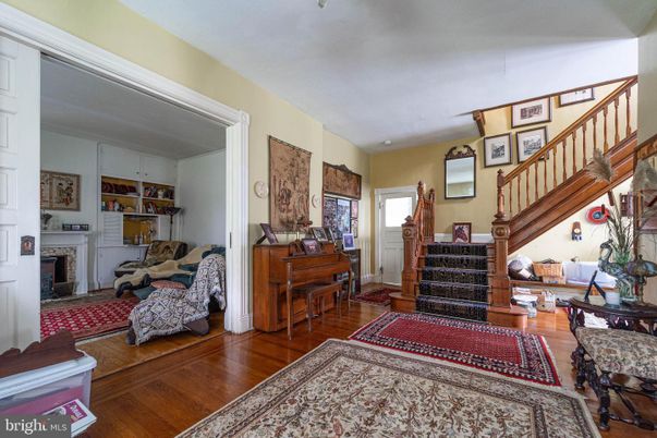 Fireplace, Interior, Piano, Wood Texture Flooring
