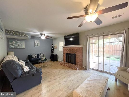 Fireplace, Interior, Living room, Wood Texture Flooring