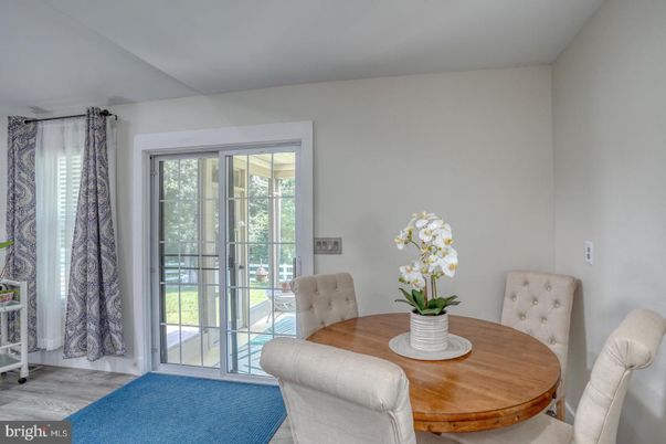 Dining room, Interior, Wood Texture Flooring