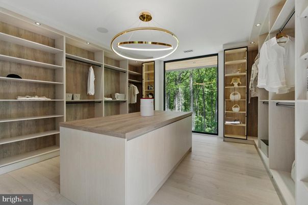 Interior, Pendant Lights, Recessed Lighting, Walk-in Closets, Wood Texture Flooring