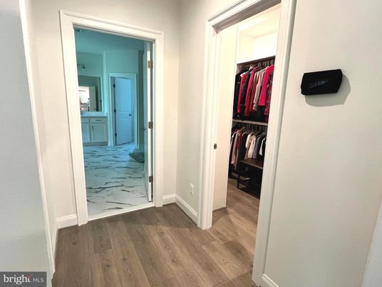 Interior, Marble, Walk-in Closets, Wood Texture Flooring