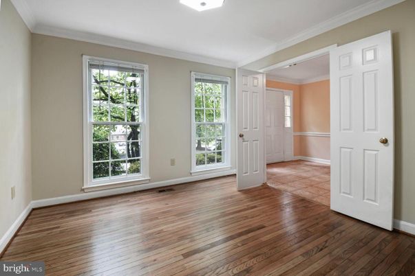 Empty room, Interior, Wood Texture Flooring
