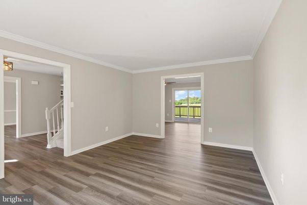 Empty room, Interior, Wood Texture Flooring