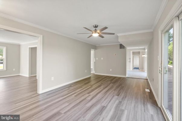Empty room, Interior, Wood Texture Flooring