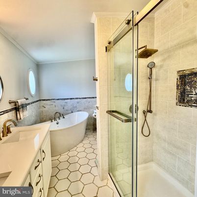 Bathroom, Glass Shower, Interior