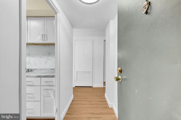 Interior, Marble Walls, Wood Texture Flooring