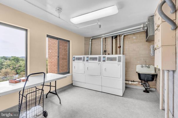 Interior, Stone Walls, Washer