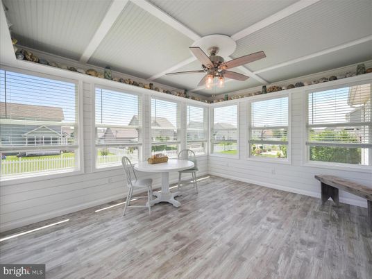 Interior, Sun Room, Wood Texture Flooring