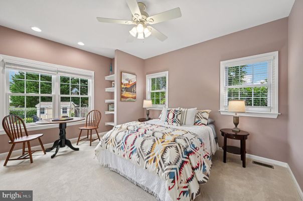 Bedroom, Home Office, Interior, Recessed Lighting
