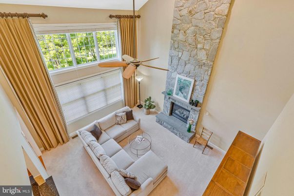Fireplace, Interior, Living room, Stone Walls