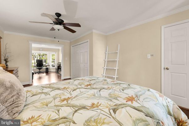 Bedroom, Home Office, Interior, Wood Texture Flooring