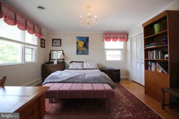 Bedroom, Chandelier, Interior, Wood Texture Flooring