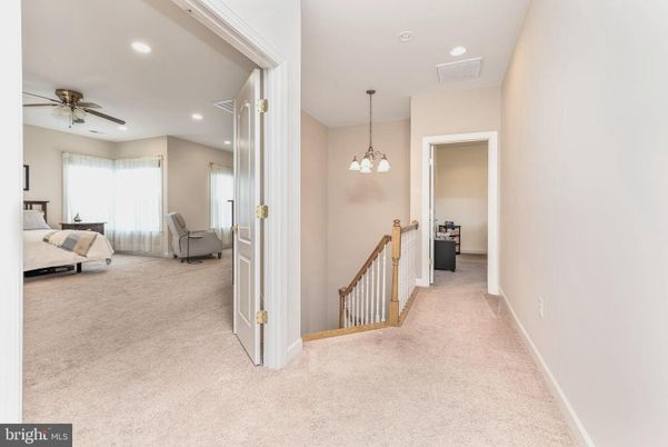 Bedroom, Interior, Pendant Lights, Recessed Lighting