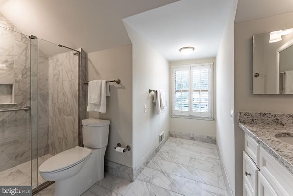 Bathroom, Glass Shower, Interior, Marble, Marble Walls