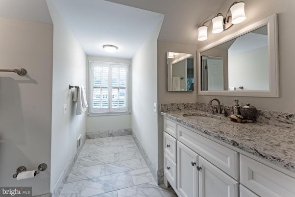 Bathroom, Dual Sink Vanities, Interior, Marble