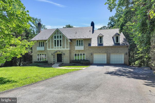 Attached, Backyard, Exterior, Facade, Brick Facade, French Provincial
