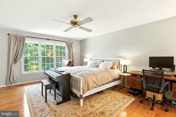 Bedroom, Home Office, Interior, Wood Texture Flooring
