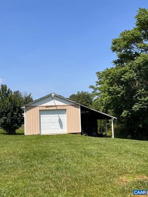 Backyard, Detached Garage, Exterior