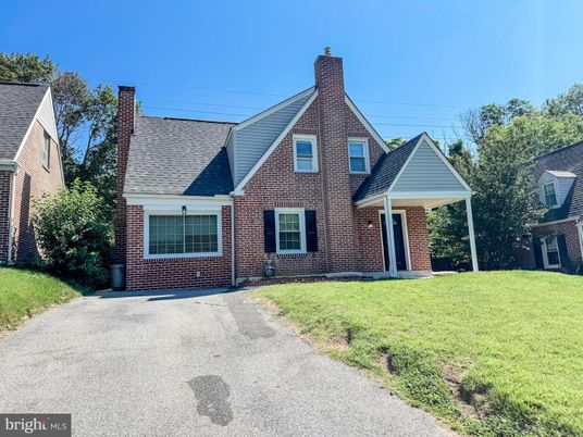 Exterior, Facade, Brick Facade, Tudor Revival