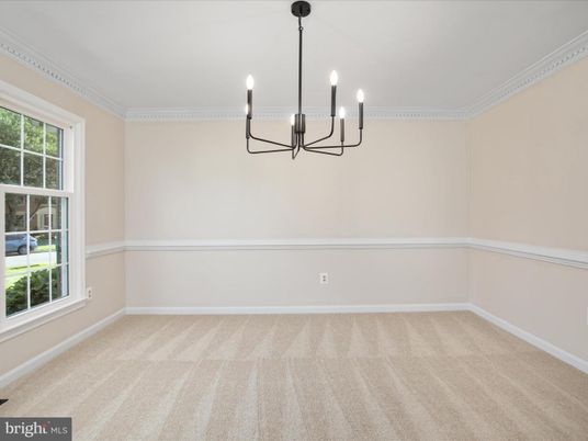 Chandelier, Empty room, Interior